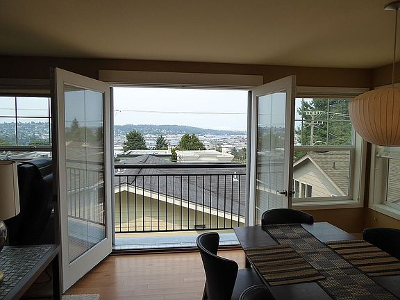 French doors with balcony