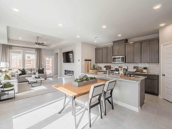 Representative Only Barton Plan Dining Kitchen