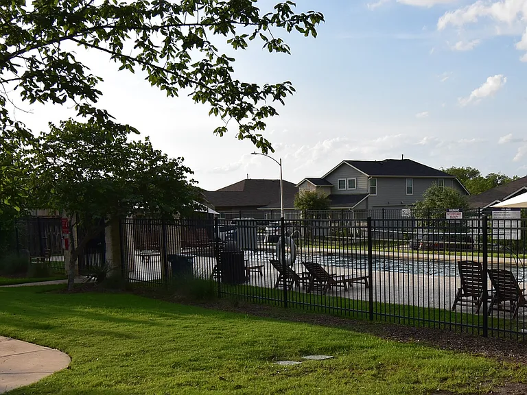 Community pool available to Fort Dessau residents