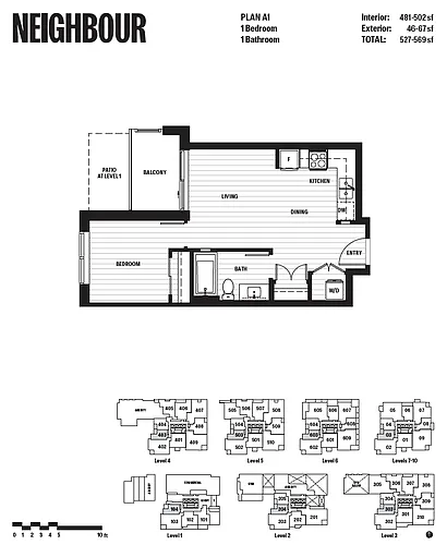 Floor plan 403