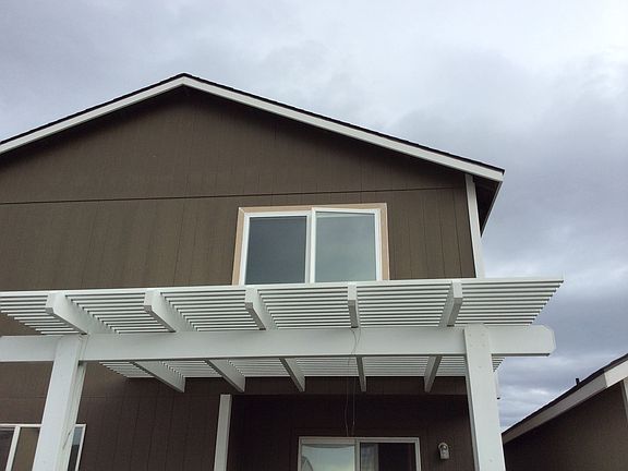 Backyard trellis