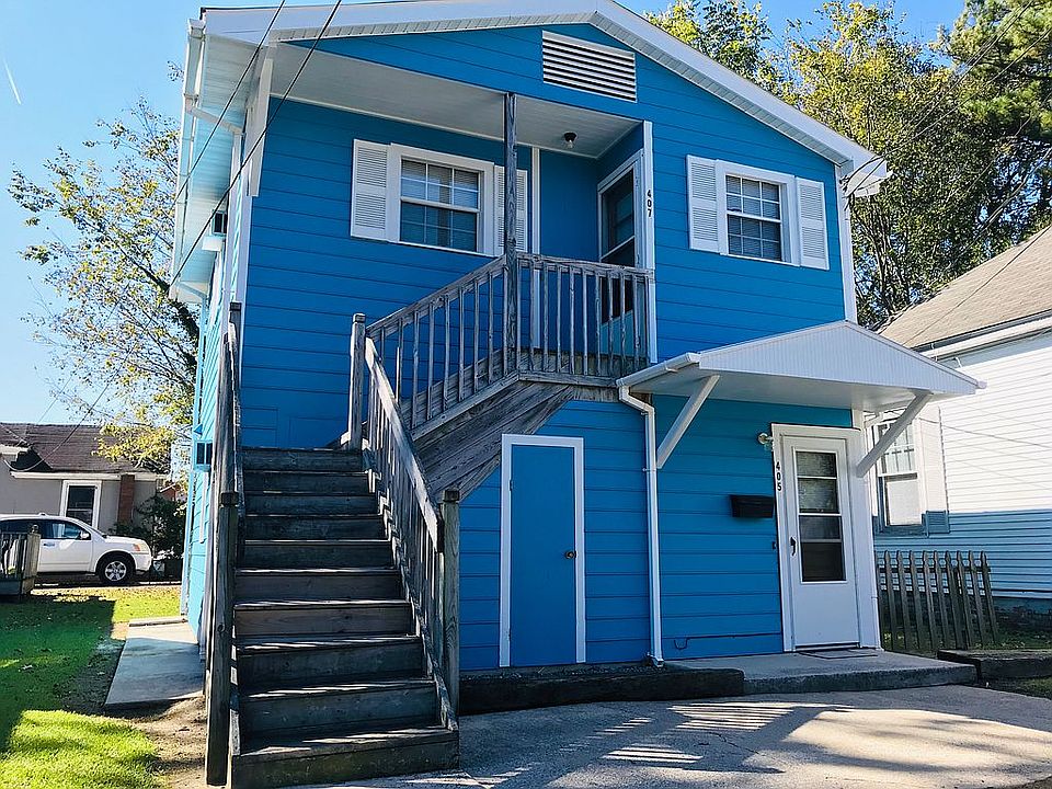 405 & 407 North St W: FRONT