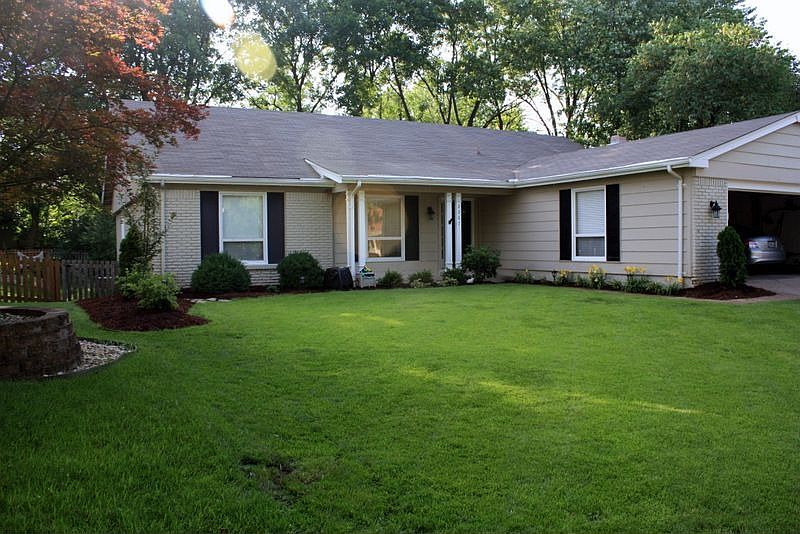 Photo taken before exterior renovation was completed (summer, 2010)