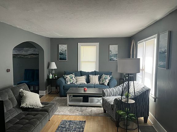 Sunny Living Room for relaxing and entertaining.