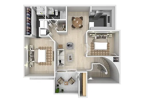 Floor plan A7D