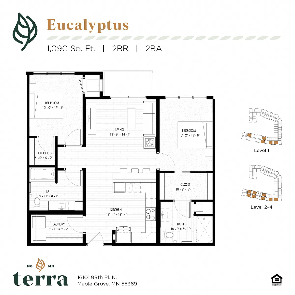 Floor plan Eucalyptus