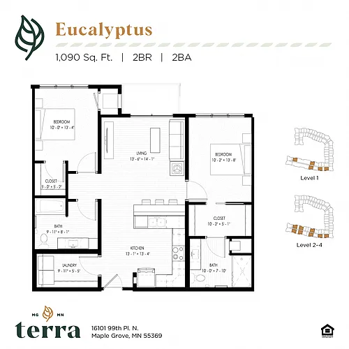 Floor plan Eucalyptus
