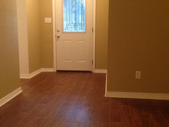 front door (view from living room)