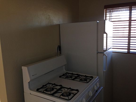 Kitchen - Stove and refrigerator