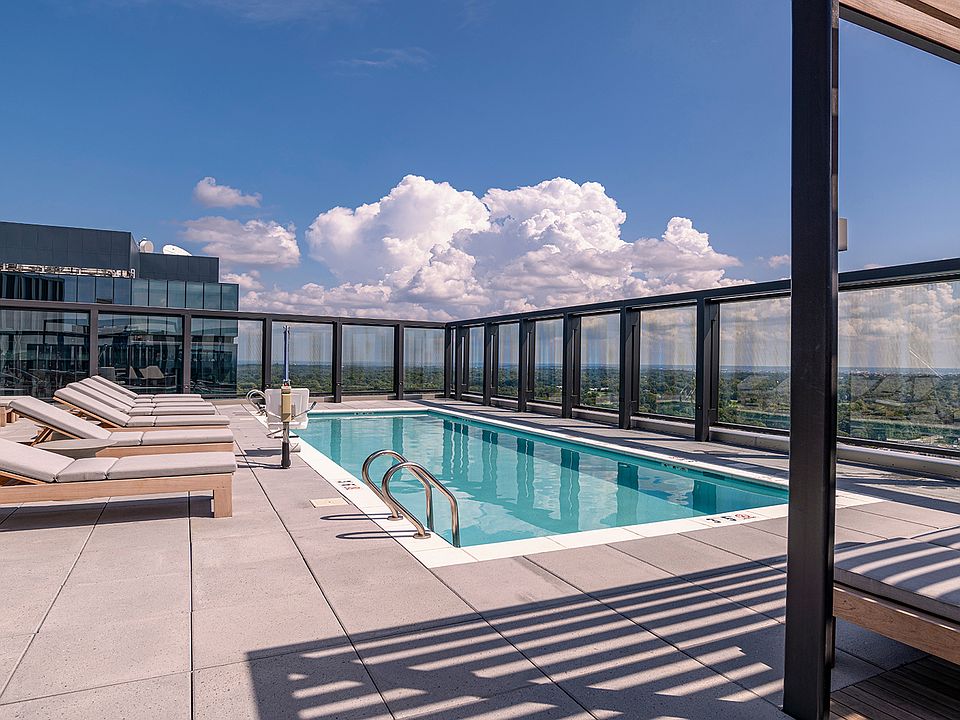 Enjoy your resort style pool from above the clouds