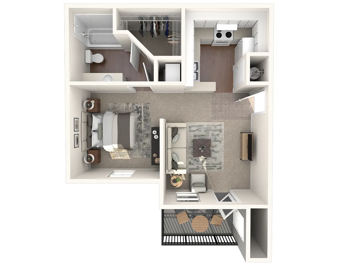 Floor plan The Lamar Classic