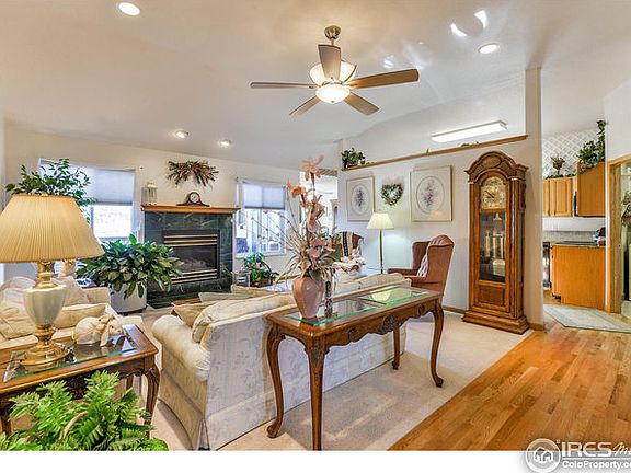 Living Room with Fireplace