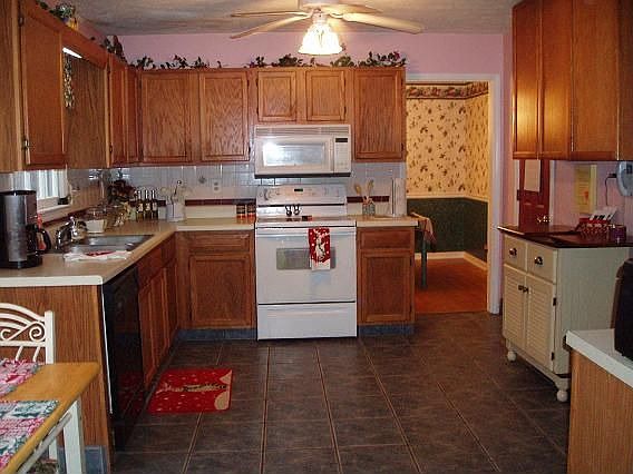 Huge country kitchen.