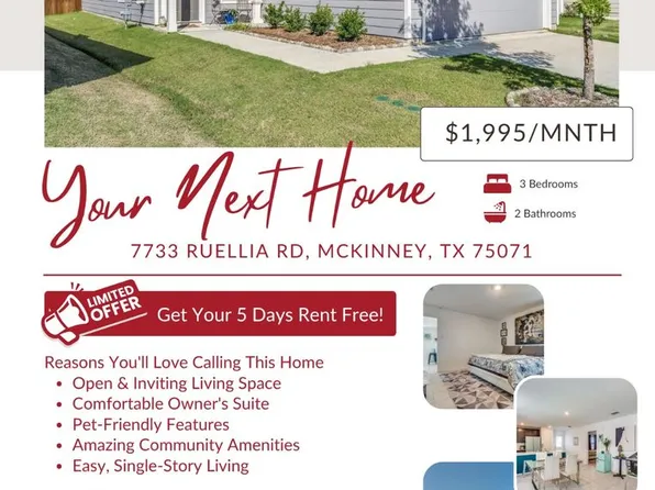 7733 Ruellia Rd, McKinney, TX 75071