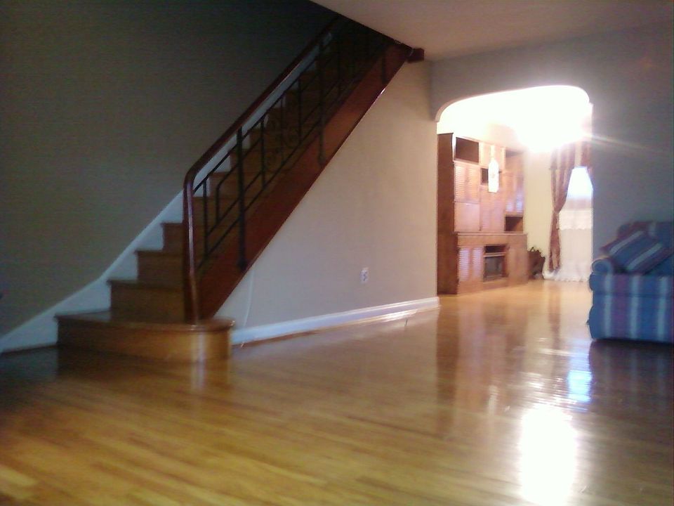 Refinished gorgeous hardwood floors throughout the house.