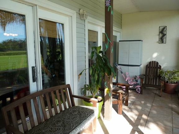 Screened porch