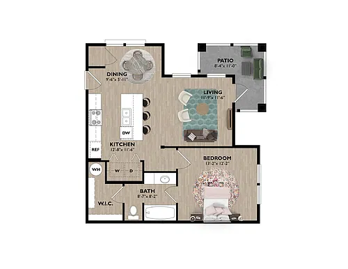 Floor plan The Dogwood