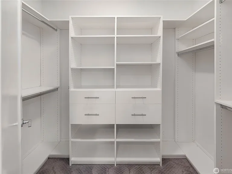Primary walk-in closet