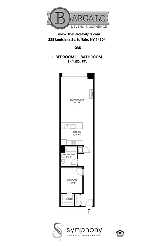 Floor plan Oak