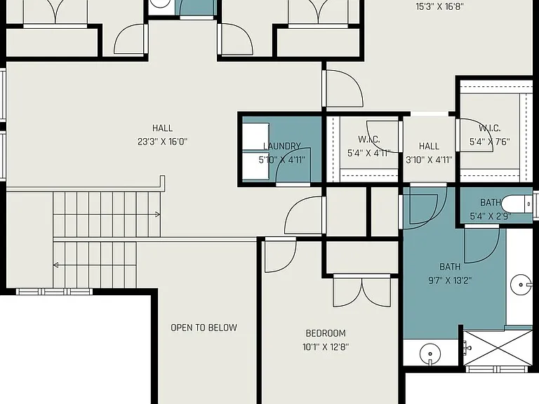 Floor plan level 2