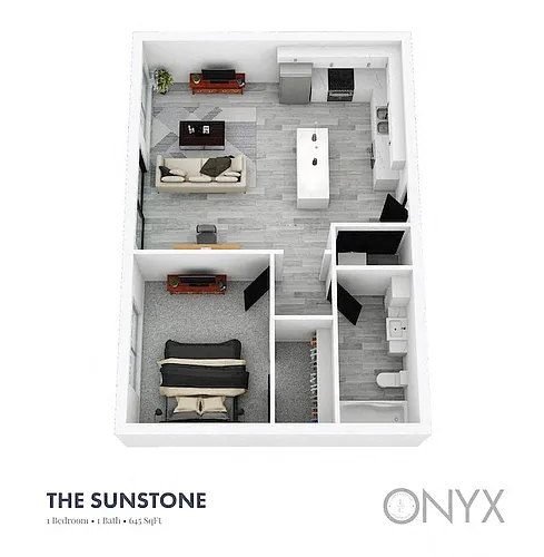 Floor plan ONYX - The Sunstone