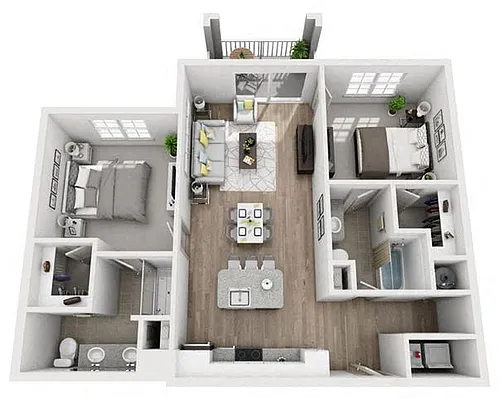 Floor plan The Lely
