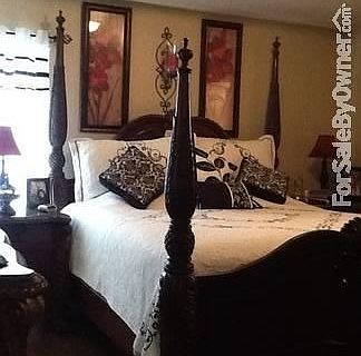 Master bedroom, master bath with walk-in closet