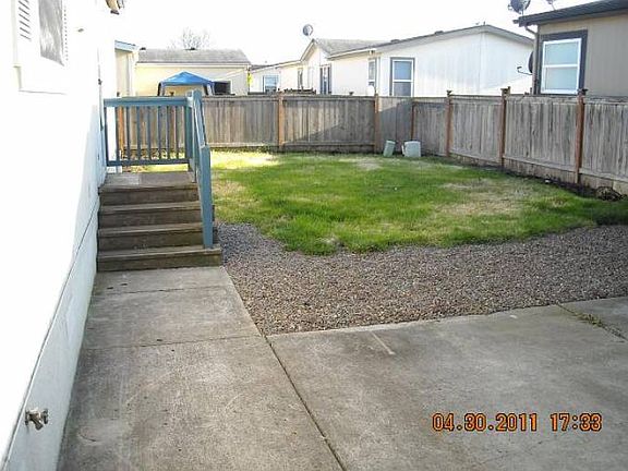 back yard patio
