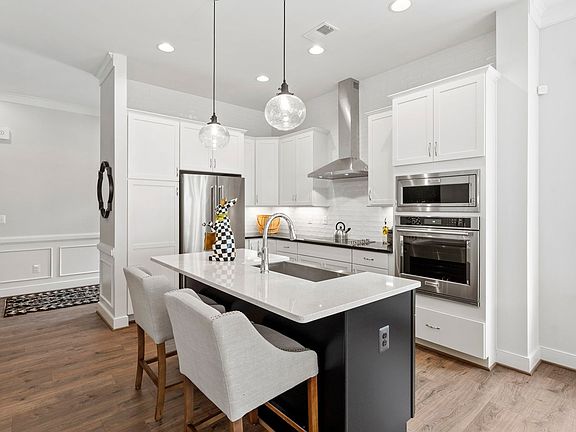 The kitchen in the Beaumont model by Brookfield Residential