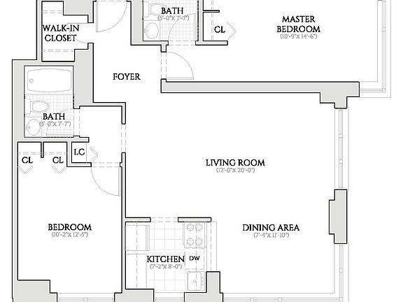 2nd image of 124 W 60th St APT 50