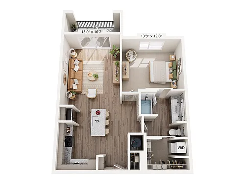 Floor plan I