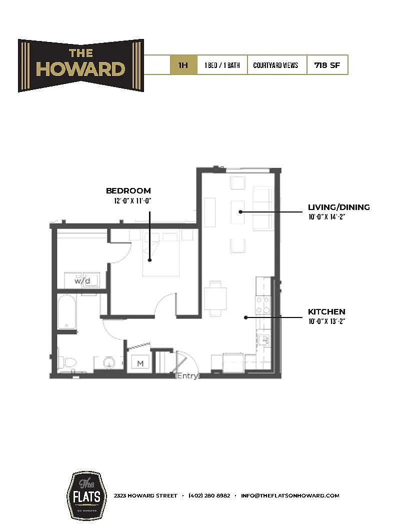 Floor plan 1H