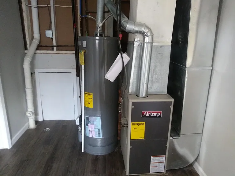 New Furnace and Hot Water Tank (2022)