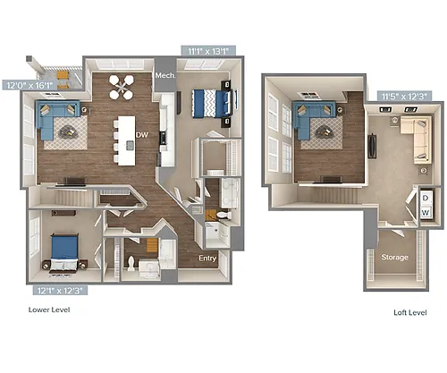 Floor plan B17L-1536