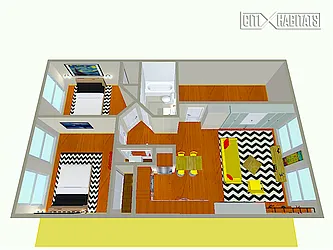 Rented by Citi Habitats