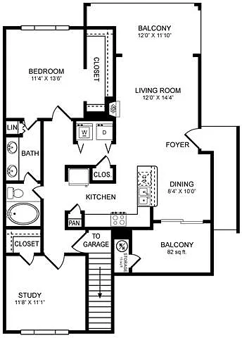 Floor plan A7