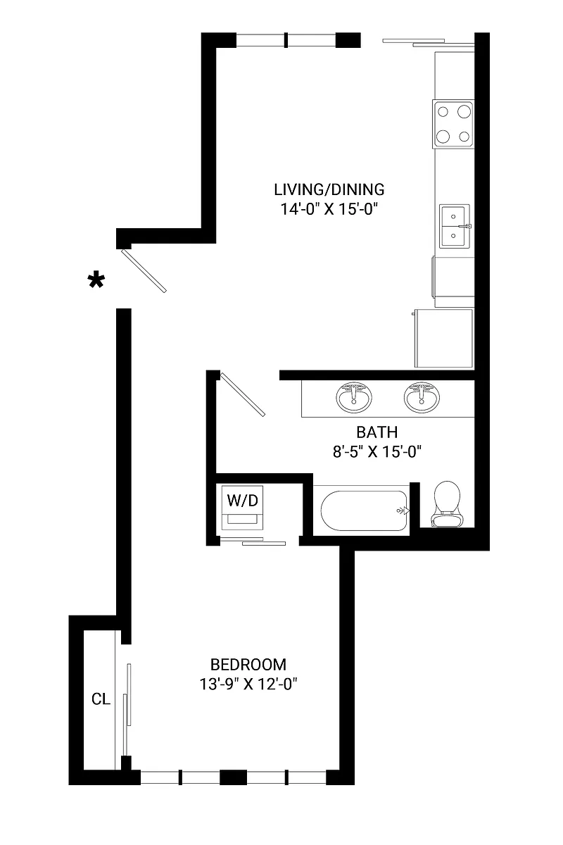 Floor plan Belmont