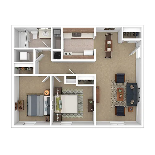 Floor plan B1 Mulberry