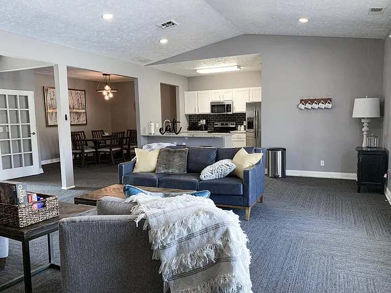 Make the most of your downtime in the resident clubhousefeaturing cozy seating, a full kitchen, and space to gather, play games, or host your next get-together.
