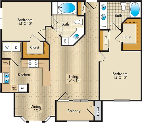 Floor plan F