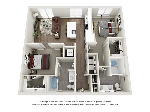 Floor plan B2