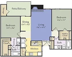 Floor plan B2