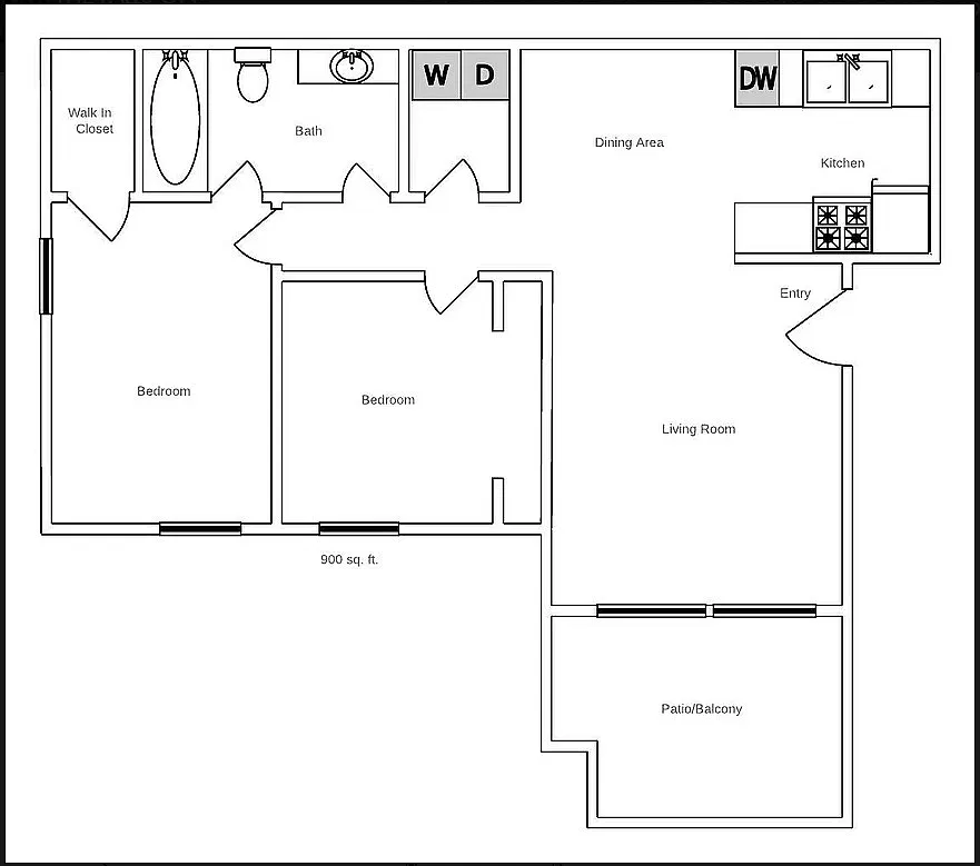 Floor plan White Water