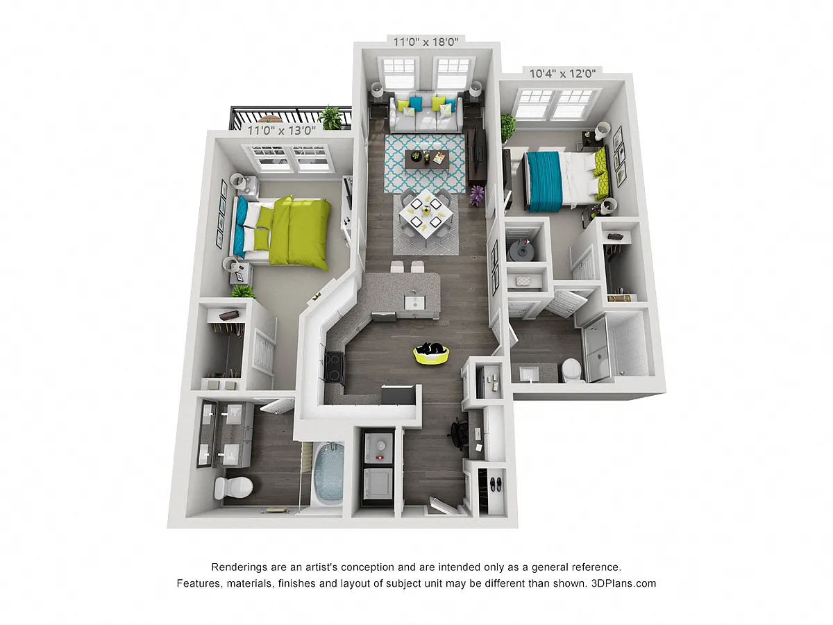 Floor plan The Lookout