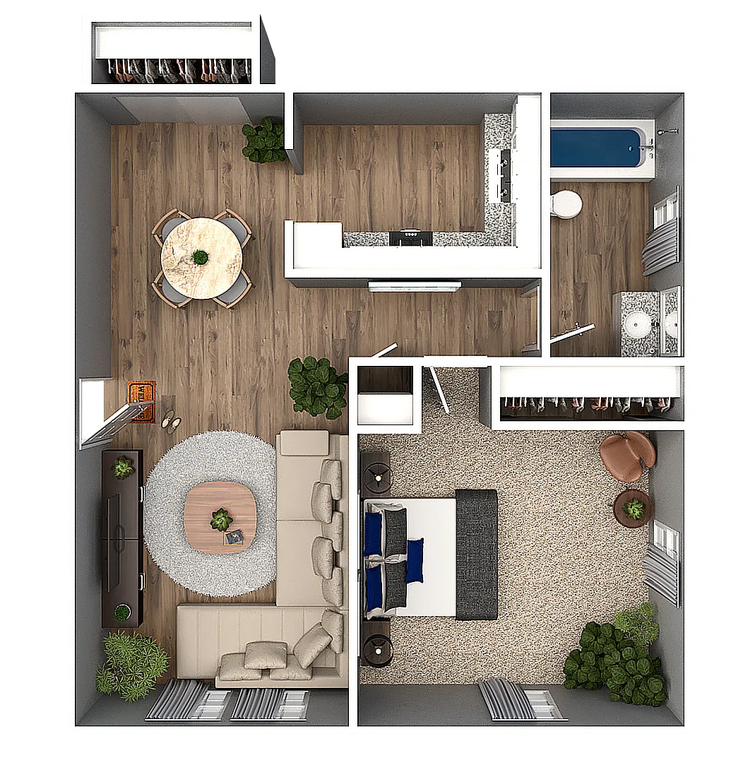 Floor plan Crestmoor