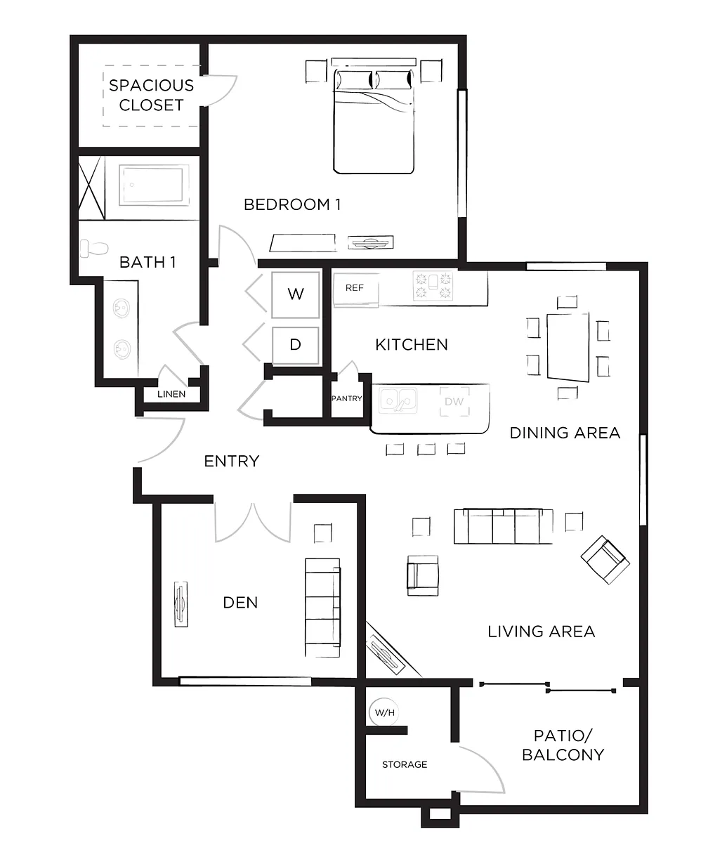 Floor plan Manhattan