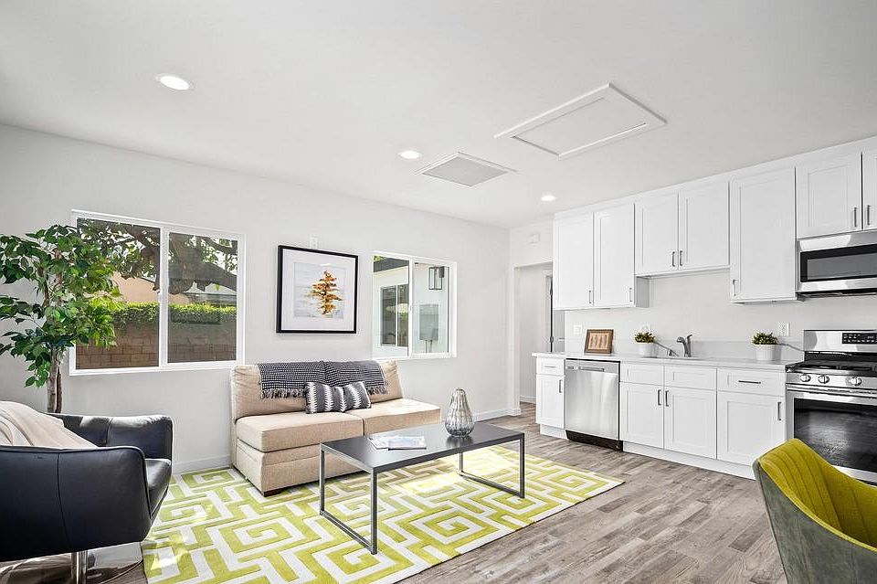 Everything is brand new in this comfortable living space (shown staged)