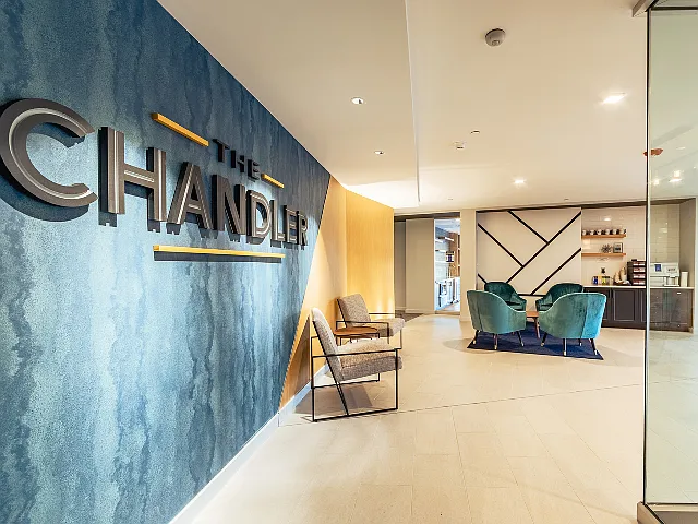 Lobby and business center