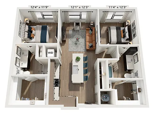 Floor plan B71