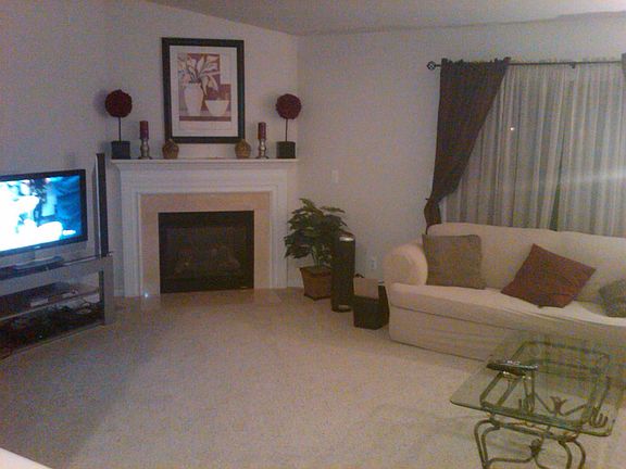 with some furniture..